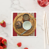 ボスニアのコーヒーセットモスター スタンダードカクテルナプキン (インサイチュ)