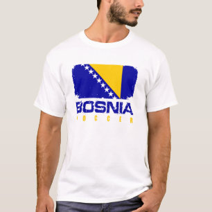 ボスニアのサッカー Tシャツ