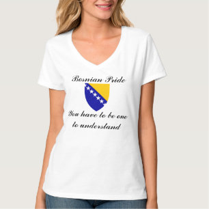 ボスニアのプライドのワイシャツ Tシャツ