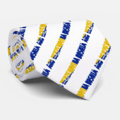 ボスニアの文字の旗 ネクタイ (ロール)