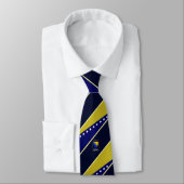 ボスニアストライプ旗 ネクタイ (タイ)