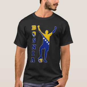 ボスニアフットボールサッカーチームTサッカー Tシャツ