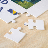 ボスニアヘルツェゴビナジャジェスイラストレーションアート ジグソーパズル (側面)