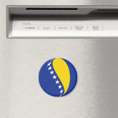 ボスニアヘルツェゴビナ魚目国旗の磁石 マグネット (インサイチュ (食洗機))