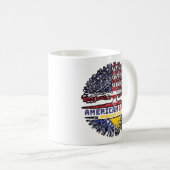 ボスニアボスニアUSアメリカ合衆国統一された州ツリー コーヒーマグカップ (正面右)