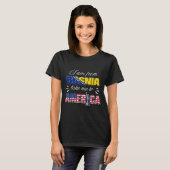 ボスニア出身 アメリカに連れてって Tシャツ (正面フル)