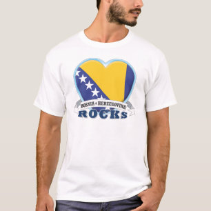 ボスニア及びヘルツェゴビナの石 Tシャツ