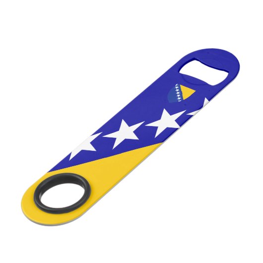 ボスニア国旗の紋章 スピード栓抜き (正面アングル)