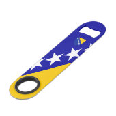 ボスニア国旗の紋章 スピード栓抜き (裏面アングル)