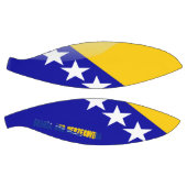 ボスニア国旗 バスケットボール (パネル)