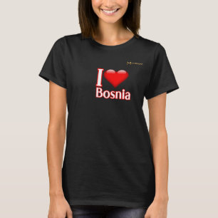 ボスニア大好き Tシャツ