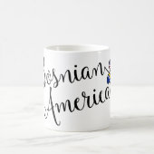 ボスニア系アメリカ人の絡み合ったハートマグ コーヒーマグカップ (中央)