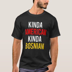 ボスニア系二重国籍 ボスニア系アメリカ人 市民 Tシャツ