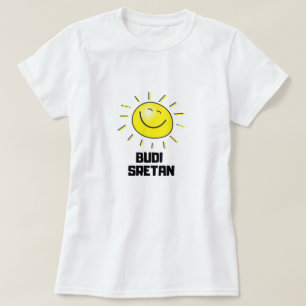 ボスニア語で幸せになる – budi sretan tシャツ