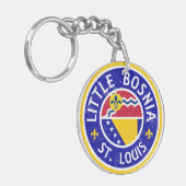 ボスニア・セントルイス、ボスニア・アメリカン キーホルダー (正面左)