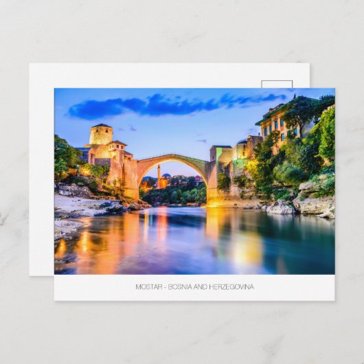 ボスニア・ヘルツェゴビナのモスターハガキ ポストカード (正面/裏面)