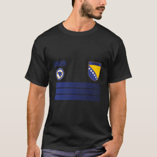 ボスニア・ヘルツェゴビナサッカージャージー2020 B&H Socc Tシャツ