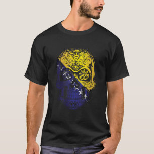 ボスニア・ヘルツェゴビナスカル・バラ国旗 Tシャツ