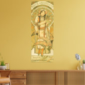 ボスニア・ヘルツェゴビナバイアルフォンスミュシャ1900 キャンバスプリント (インサイチュ (リビング))