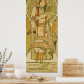 ボスニア・ヘルツェゴビナバイアルフォンスミュシャ1900 ポスター (キッチン)