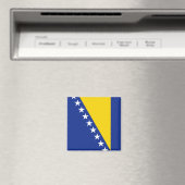 ボスニア・ヘルツェゴビナ国旗の磁石 マグネット (インサイチュ (食洗機))