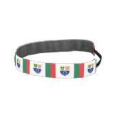 ボスニア・ヘルツェゴビナ国旗 アスレチックヘッドバンド (右)