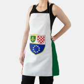 ボスニア・ヘルツェゴビナ国旗 エプロン (インサイチュ)