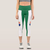 ボスニア・ヘルツェゴビナ国旗 カプリレギンス (正面)