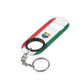 ボスニア・ヘルツェゴビナ国旗 キーホルダー栓抜き (裏面アングル)