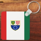 ボスニア・ヘルツェゴビナ国旗 キーホルダー (裏面)