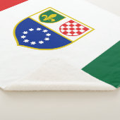 ボスニア・ヘルツェゴビナ国旗 シェルパブランケット (3/4)