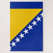 ボスニア・ヘルツェゴビナ国旗 ジグソーパズル (縦)