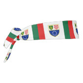 ボスニア・ヘルツェゴビナ国旗 タイヘッドバンド (回転270)