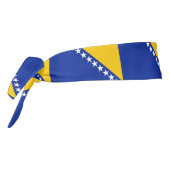 ボスニア・ヘルツェゴビナ国旗 タイヘッドバンド (回転270)