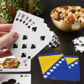 ボスニア・ヘルツェゴビナ国旗 トランプ (インサイチュ)