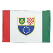 ボスニア・ヘルツェゴビナ国旗 枕カバー (裏面)