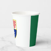 ボスニア・ヘルツェゴビナ国旗 紙コップ (裏面)