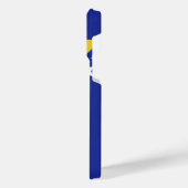 ボスニア・ヘルツェゴビナ国旗 iPhoneケース (左側面)