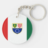 ボスニア・ヘルツェゴビナ連邦の旗 キーホルダー (裏面)