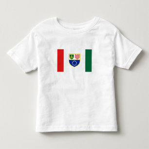 ボスニア・ヘルツェゴビナ連邦の旗 トドラーTシャツ