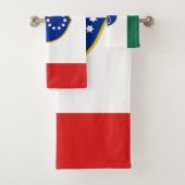 ボスニア・ヘルツェゴビナ連邦の旗 バスタオルセット (インサイチュ)