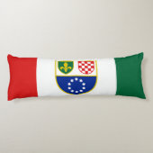 ボスニア・ヘルツェゴビナ連邦の旗 ボディピロー (裏面)