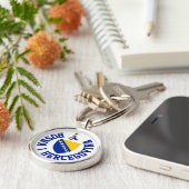 ボスニア・ヘルツェゴビナ キーホルダー (側面)