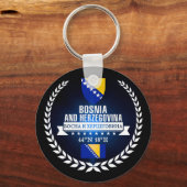 ボスニア・ヘルツェゴビナ キーホルダー (正面)