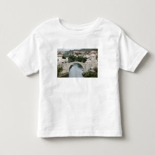 ボスニア・ヘルツェゴビナ - モスタル スタリ・モスト(旧橋) トドラーTシャツ