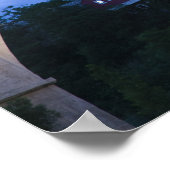 ボスニア・ヘルツェゴビナ – モスター。古い橋2 ポスター (角)