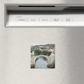 ボスニア・ヘルツェゴビナ – モスター。古い橋 マグネット (インサイチュ (食洗機))