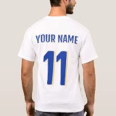 ボスニア・ヘルツェゴビナ 2026 ファンTシャツ Tシャツ (裏面)
