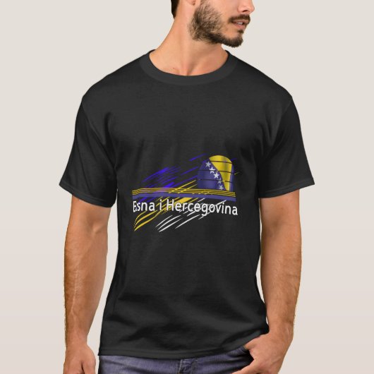ボスニア・ヘルツェゴビナ(BAM) Tシャツ (正面)