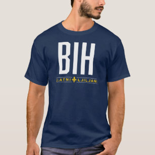 ボスニア·ヘルツェゴビナ/BIHサッカーTシャツ Tシャツ